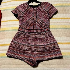 Multi Colored Quilted Romper